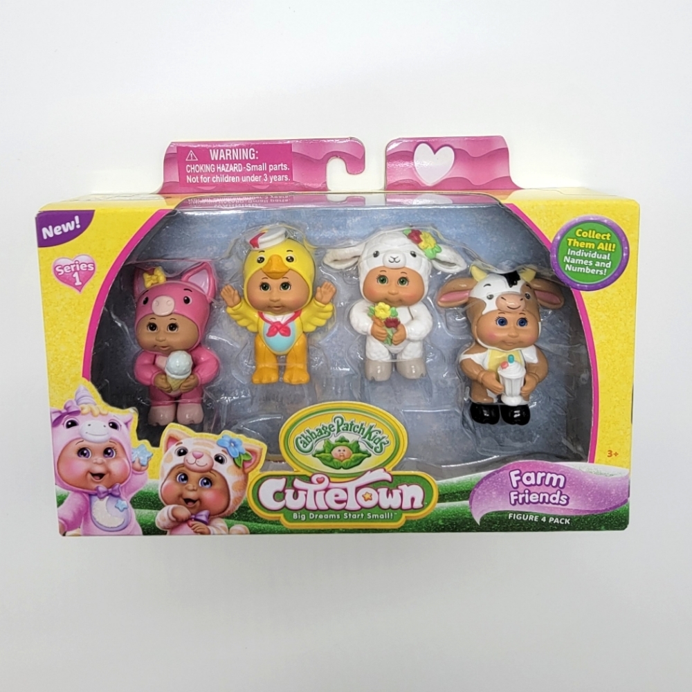 Cabbage Patch Kids Cutie Town Farm Friends